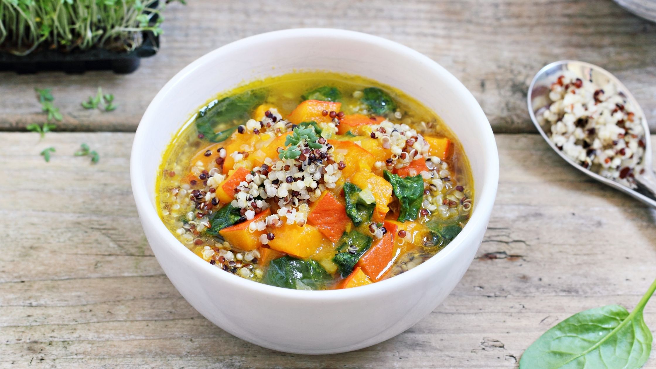 Quinoa and Vegetable Soup