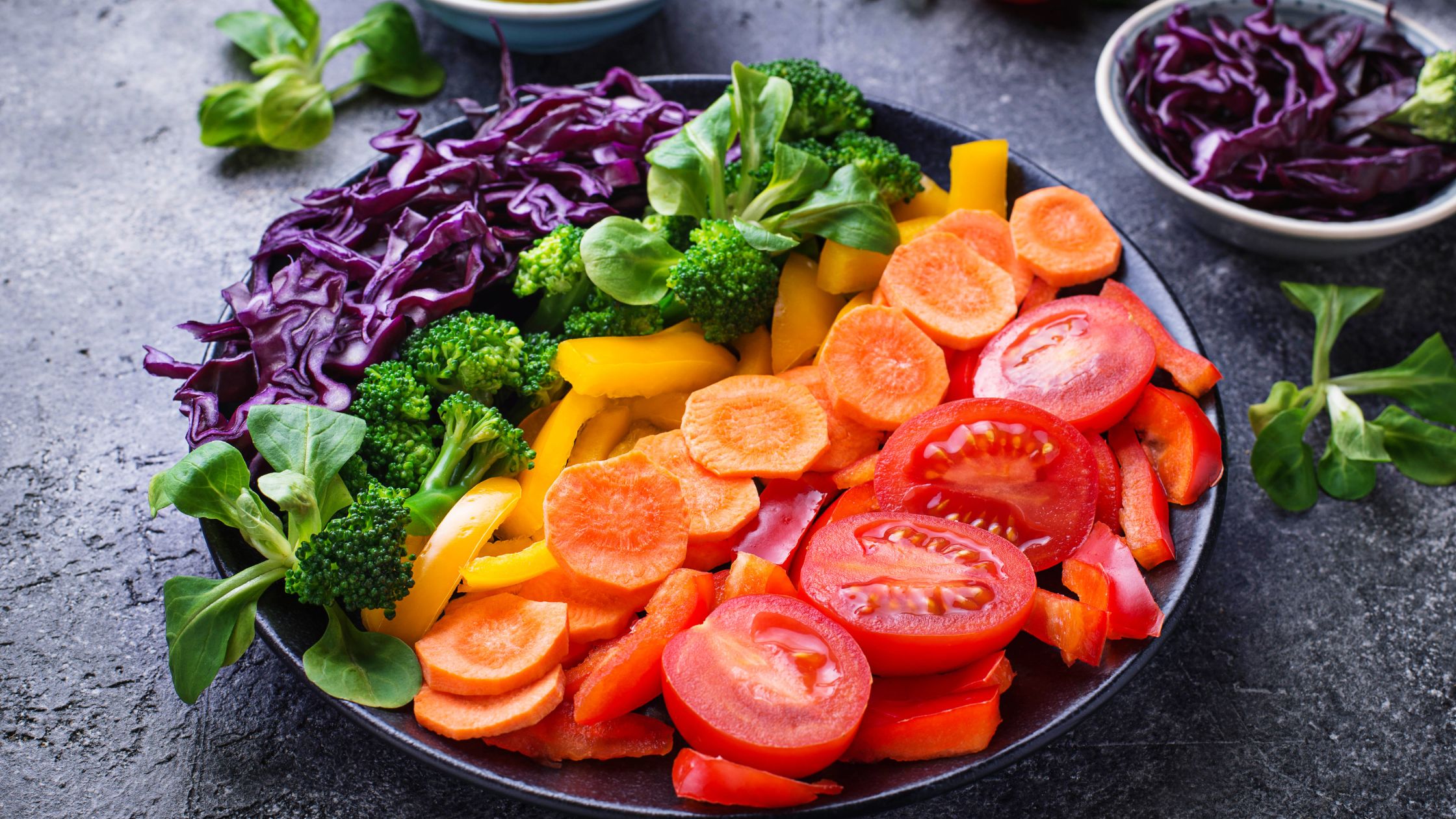 Rainbow Veggie Bowl