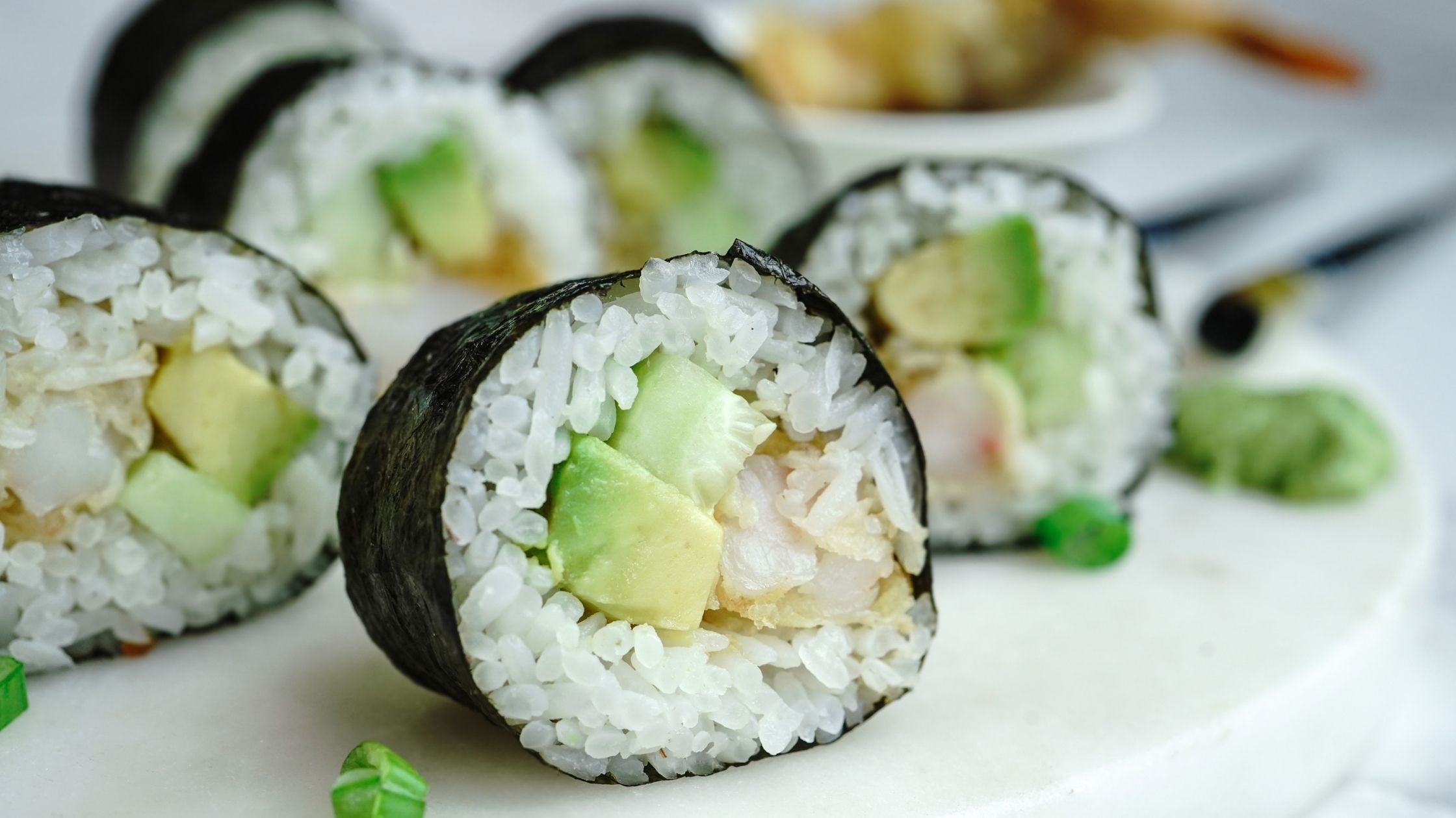 Cucumber Sushi Rolls