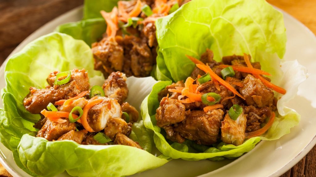 Lettuce Wraps Instead of Tortillas