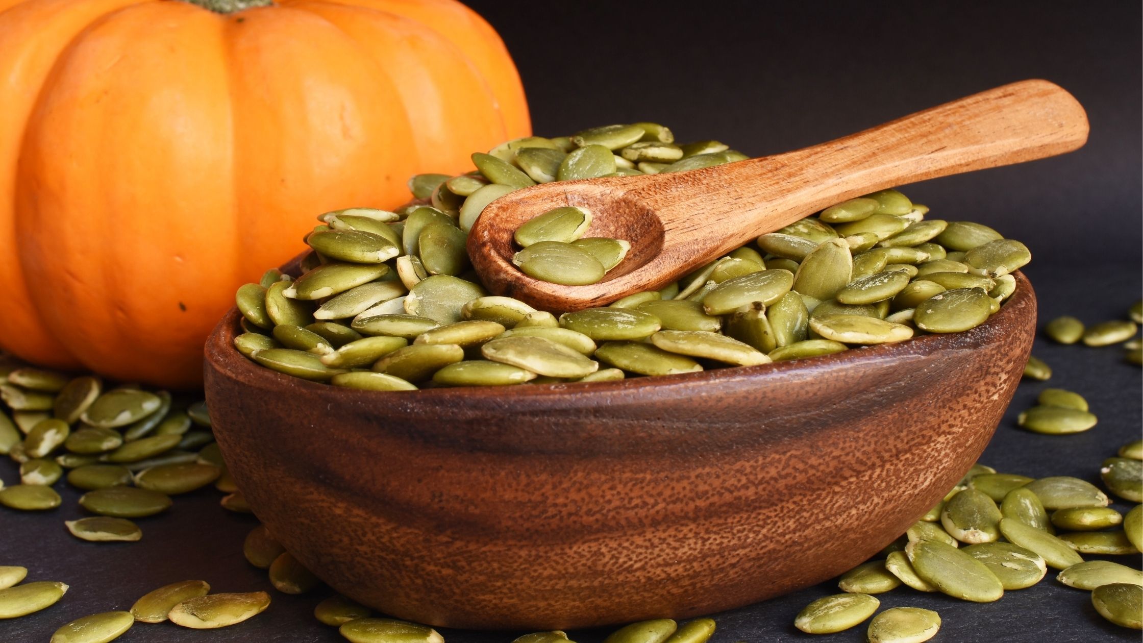 Pumpkin Seeds: Zinc and Omega-3s