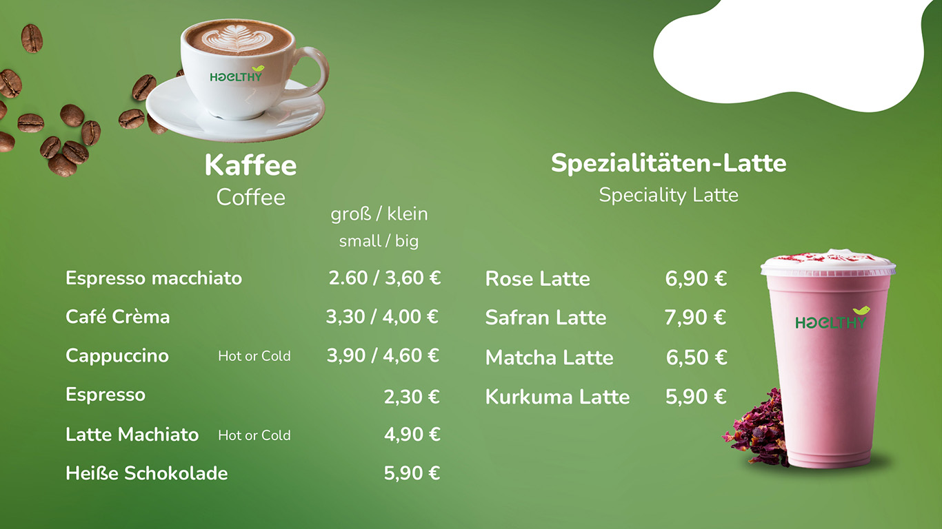 Drink Menu