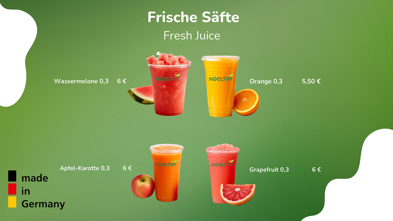 Drink Menu