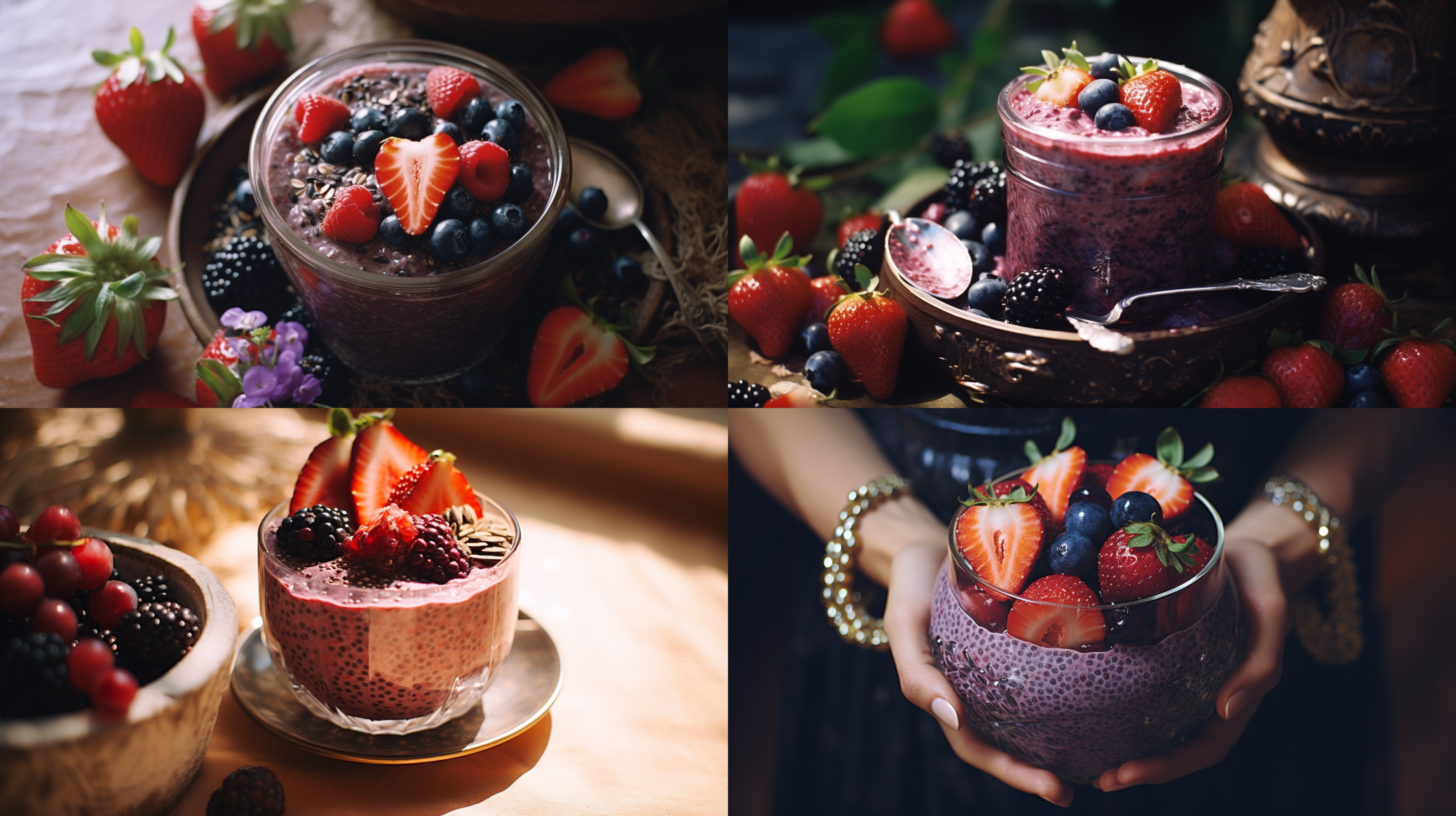 Acai Chia Pudding